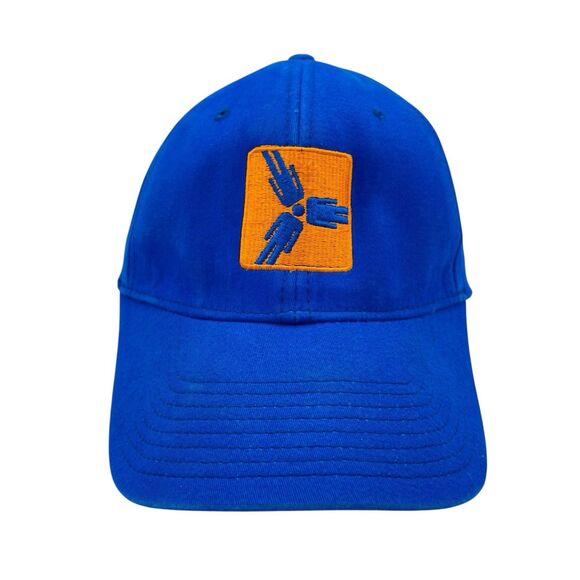 Blue Man Group Hat Adult Large XL Blue The Complex 2003 Vintage Cap Y2K - Picture 1 of 5